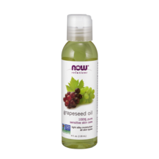 Now Foods 100% 퓨어 그레이프씨드 오일, 118ml, 1개