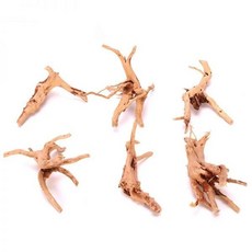 천연 표류 뻐꾸기 뿌리 죽은 나무 줄기 마이크로 조경 창의적인 파충류 실린더 물고기 탱크 장식 수족관 장식, 5-10cm(3PC), 1) 5-10cm3PC