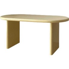 구스타프 웨스트맨 타원형 다이닝 식탁 테이블 탁자, 140x60x75