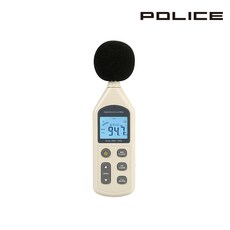 POLICE GM1356 소음측정기 디지털 데시벨 미터 소음계 측정기, 소음측정기/디지털 데시벨 미터 소음계 측정기,