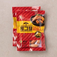 동원 소떡소떡 통살 통그릴비엔나 기묘한슈퍼마켓 2개입, 300g, 1개