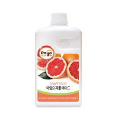 아임요 자몽 에이드 1.8kg/1.5L 2개세트, 1.5L, 2개