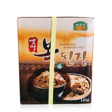 대용량 식자재 옛맛 복된장, 1개, 14kg