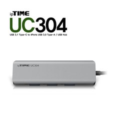 EFM네트웍스 아이피타임 UC304 USB C타입허브 4포트 무전원