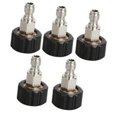 Zeyuan M22 나사 노즐 커넥터 Quick Release 노즐 M22 커플러 가든 호스 퀵 커넥터