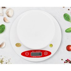 요리초보 주방 재료 계량 전자저울 요리사 원데이클래스 요리연구가 재료무게 베이킹 주부 홈쿠킹, KT-5000
