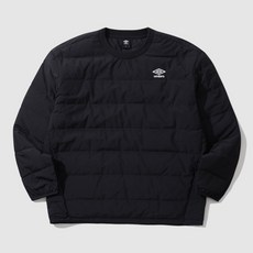 [국내백화점판/AS가능] UMBRO 엄브로 액티브 튜브 구스 다운 피스테 패딩 (블랙)