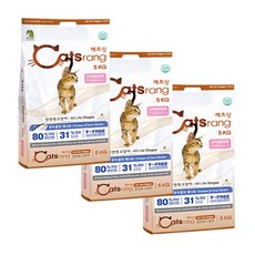  업그레이드 캐츠랑 전연령 5kg 10kg 15kg 20kg, 3개 