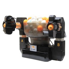 2구 탁구로봇 탁구연습기계 자동리턴 훈련 탁구장 다이소 탁구채, 한개옵션0