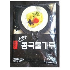 콩국수 세트 할매손서리태콩국물가루70g+오뚜기소면320g, 1개