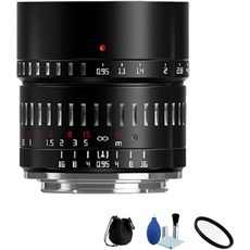 TTartisan 50mm F0.95 APSC 캐논 EOSM 마운트 미러리스 카메라 M1 M2 M3 M5 M6 M6용 대형 조리개 수동 초점 렌즈II M8 M9