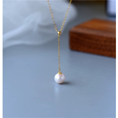 실버925진주목걸이
