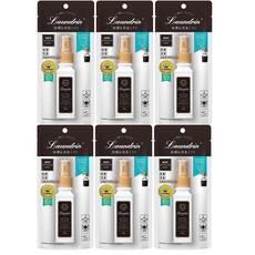 Laundrin 일본 란도린 패브릭 미스트 휴대용 클래식 플로랄 섬유 탈취제 40ml 6개, 꽃향