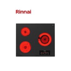 린나이 전기레인지 / 3구 / 빌트인 전기쿡탑 / 하이라이트 / RH-B33A