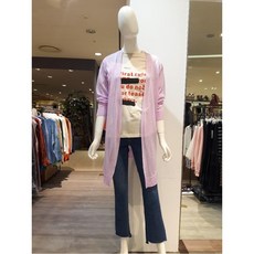코인코즈 HY [코인코즈 HY] 7부 소매 롱 가디건 IK8MD605