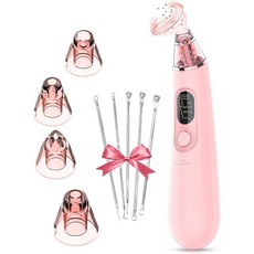 AnyFace 피지 제거기 갈바닉 마사지기 디바이스 모공 청소기 블랙헤드 리무버 어리버리 USB 충전식 3가지 모드 4가지 흡입 헤드 제거용 프로브 5가지 1518749