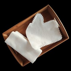 BLOWFISHFUGU 다용도 청소 장갑행주 부직포청소장갑 먼지 제거 장갑 설거지 장갑 청소 장갑 먼지 제거 장갑 주방행주, 50개, 화이트