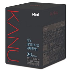 KANU 迷你淺焙美式咖啡, 900mg, 30入, 1個