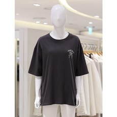 에이비에프지 백 레터링 박시 티셔츠 KSY2QK41E