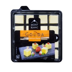 몽블랑 고다 치즈 큐브 100g(샐러드 안주 디저트), 100g, 1개