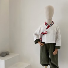 디작소 남아 포크칩스 꽃잎한복