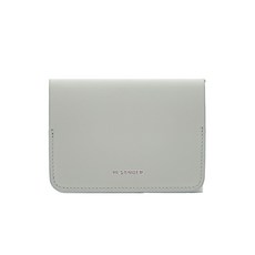 [질샌더] 로고 폴드 카드지갑 J07UI0012 P5355 054 PASTEL GREY