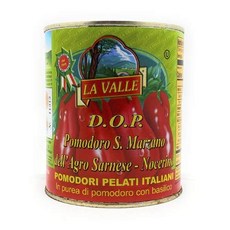 La Valle San Marzano Tomatoes D.O.P. 28 oz. Pack of 2, 1개, 793.787g