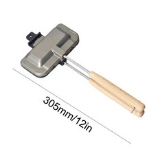 라클렛 그릴 양면 팬 고온 내성 다기능 아침 팬케이크 토스트 오믈렛 메이커, 2) B, 2) B, 1개