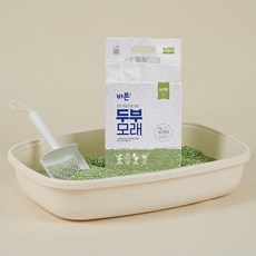 [3개세트] 바른두부모래 녹차향 7L, 3개