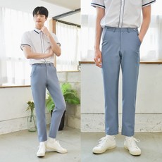교복바지하복청색