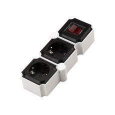테트리스 고용량 2구 멀티탭 인테리어 컬러 디자인 콘센트 접지 안전 2구 멀티탭, 5구 USB 멀티탭, 60_테트리스5구 USB 3m 화이트/레인보우, 1개