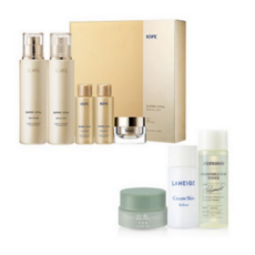 아이오페 슈퍼바이탈 2종 + 아모레퍼시픽 3종 + 쇼핑백, 1세트