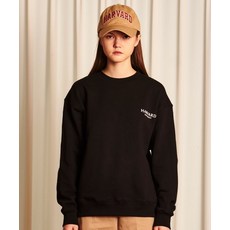 [정품] 하버드 맨투맨 BASIC LOGO SWEATSHIRTS(BLACK) 일반/기모