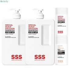 트리플에스 SSS 약산성 탈모샴푸 1350ml 1+1세트/무료샘플(5ml 20개)