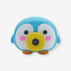 동물 카메라 비눗방울, 08_파랑 펭귄 카메라
