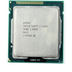 인텔 코어 i72600S 2.8GHz 쿼드코어 데스크톱 CPU 프로세서 소켓 LGA1155 SR00E 갱신 - i72600