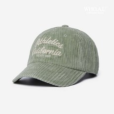 후아유 [NC백화점] 레터링 코듀로이 볼캡 WHACD4T33A84MINT