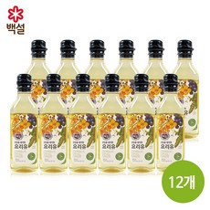 백설 건강을 생각한 요리유 식용유 500ml 12개