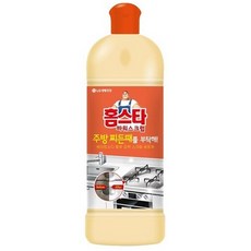 LG 미스터 홈스타 강력한 스크럽 세정제 파워 스크럽 주방 찌든때를 부탁해 550ml 베이킹소다 함유, 1개
