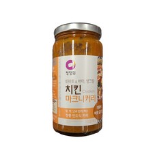 청정원 치킨마크니커리소스 360g, 1개