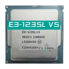 제온 E3 1235L V5 2.0GHz 쿼드 코어 8MB 25W 14nm e3-1235L V5 LGA1151