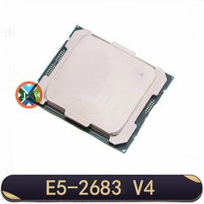 E5 2683 V4 LGA 2011 3 CPU 프로세서 SR2JT 2.1Ghz 16 코어 32 스레드 120W 지지대 X99 마더보드