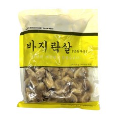 더원 씨푸드 냉동 자숙 바지락살, 12개, 200g