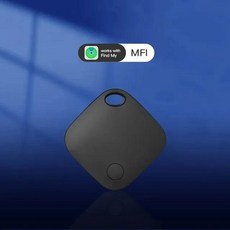 블루투스 호환 키 추적기 태그 미니 파인더 로케이터 분실 방지 장치 Pk 에어태그, 04 black, 한개옵션2