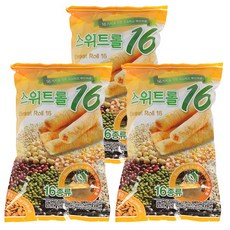 스위트롤 16곡 곡물과자 180g X3개, 단일상품