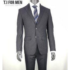 티아이포맨 FW 그레이 남성 정장세트 M166MTJ122M