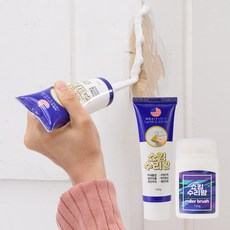 [인포벨 홈쇼핑]쇼킹 수리왕 셀프 수리 욕조 변기 욕실 접착제 타일 줄눈 보수 담벽 균열 시멘트 콘크리트 벽, 1세트