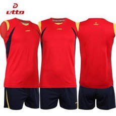 여성민소매배구복etto