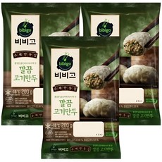 비비고수제 깔끔고기만두 200Gx3개, 200g, 3개