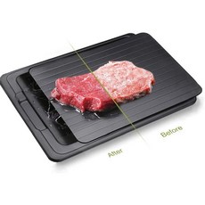 LHOTSE 로체 해동 트레이 및 빠른 빠른 해동 드립 트레이 I 해동 판과 냉동 식품의 해동을 위해 도마 기능, 상세페이지참조